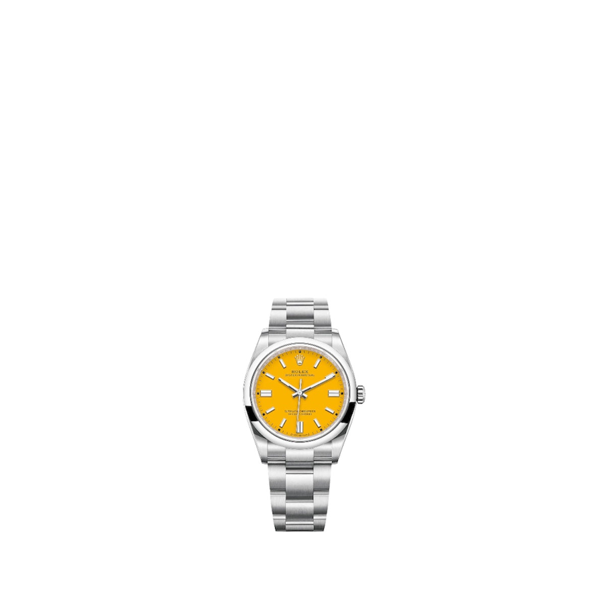 Rolex Oyster Perpetual Yellow Dial 41mm