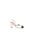 Chanel Slingback Pumps Ivory & Black