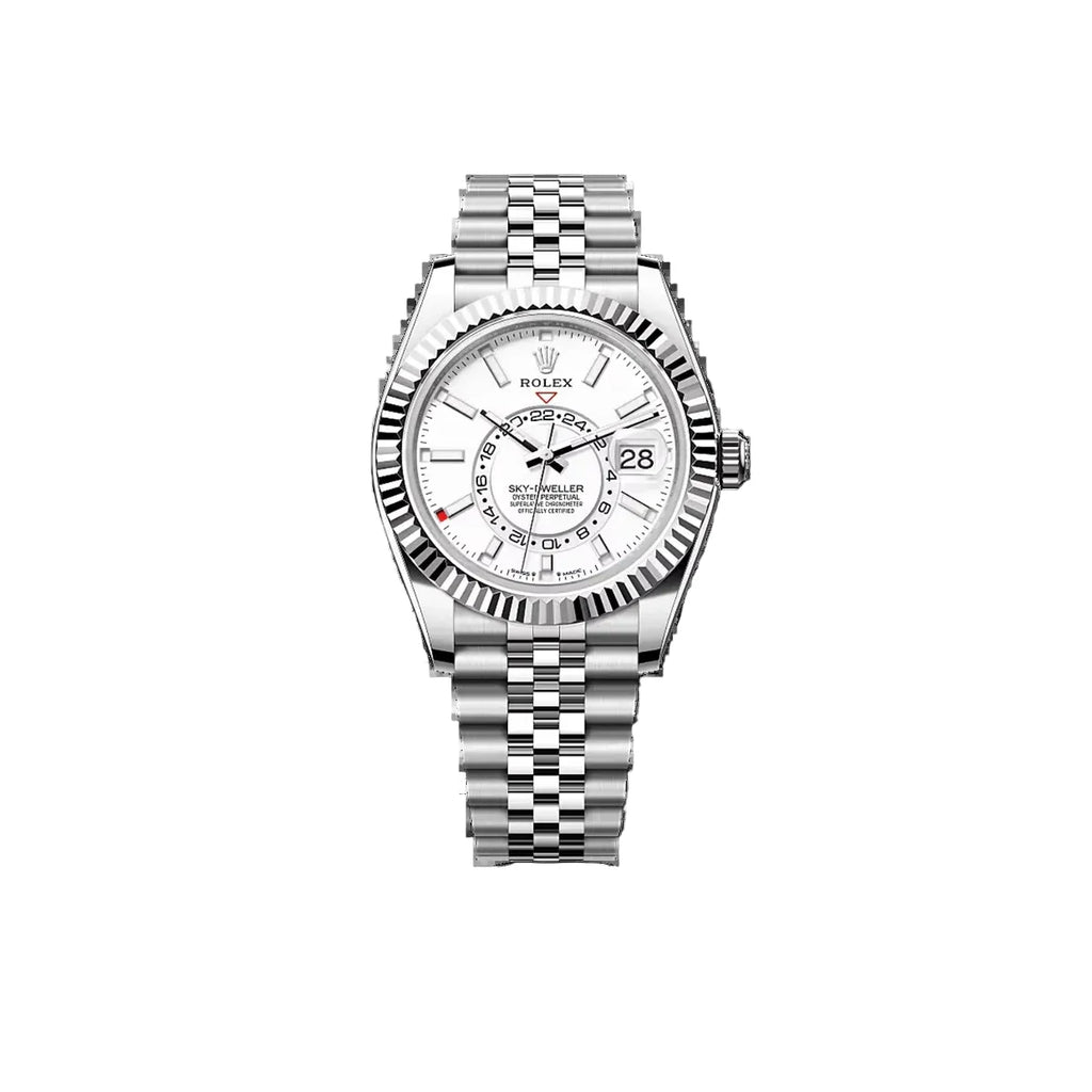 Rolex Sky Dweller White Oyster 42mm