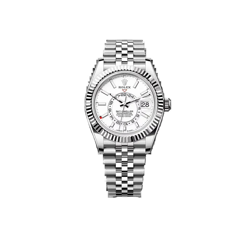 Rolex Sky Dweller White Oyster 42mm