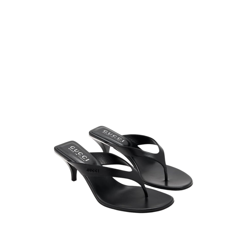 Gucci Vittoria Thong Black