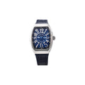 Frank Muller Vanguard Lady Blue Dial leather strap 32mm