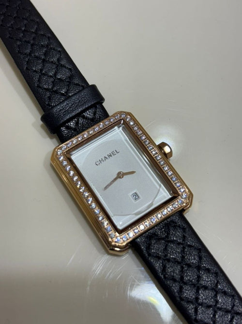 Chanel BOY•FRIEND Beige Gold