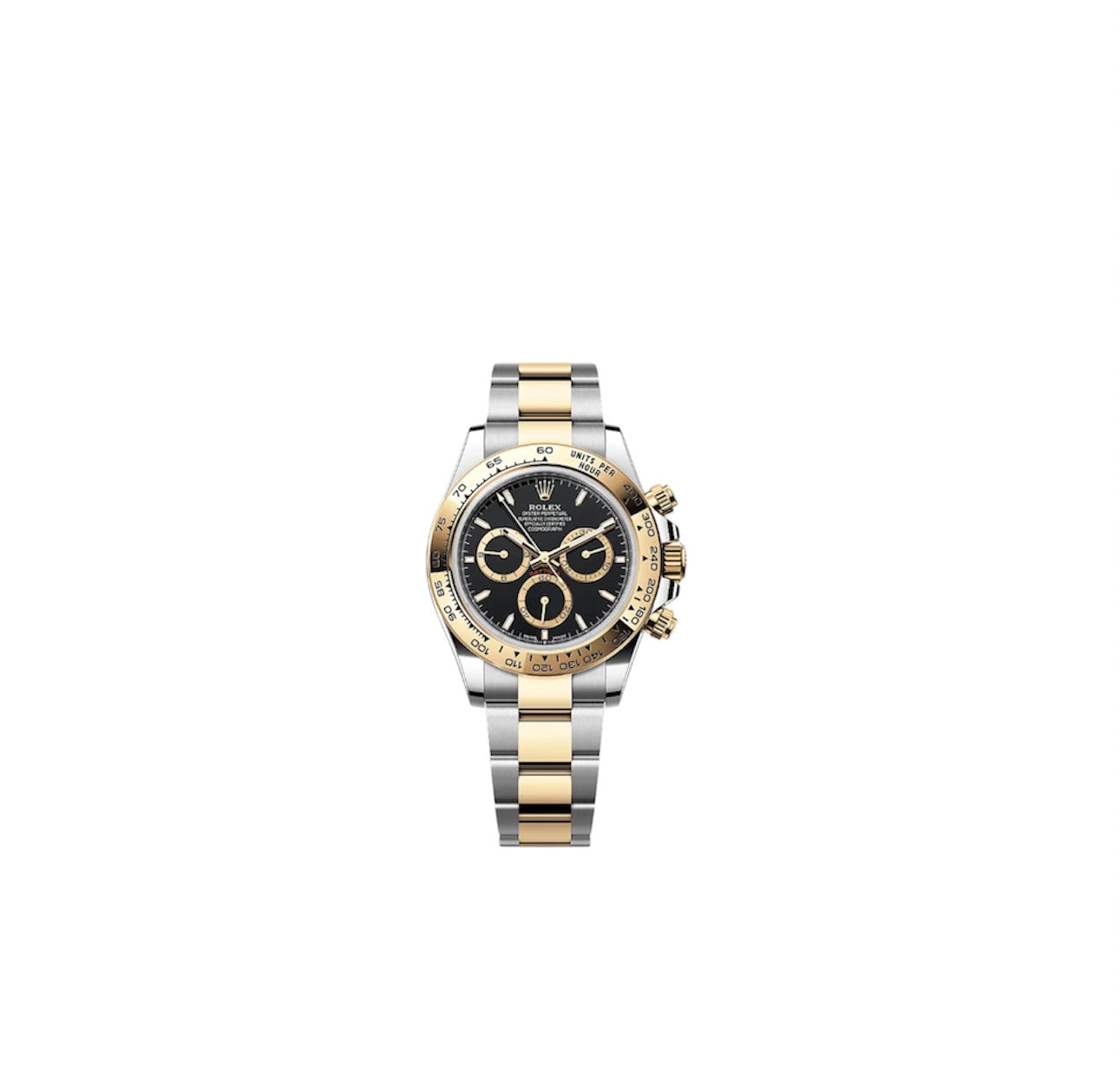 Rolex Cosmograph Daytona Osyter Gold and Black Dial40mm