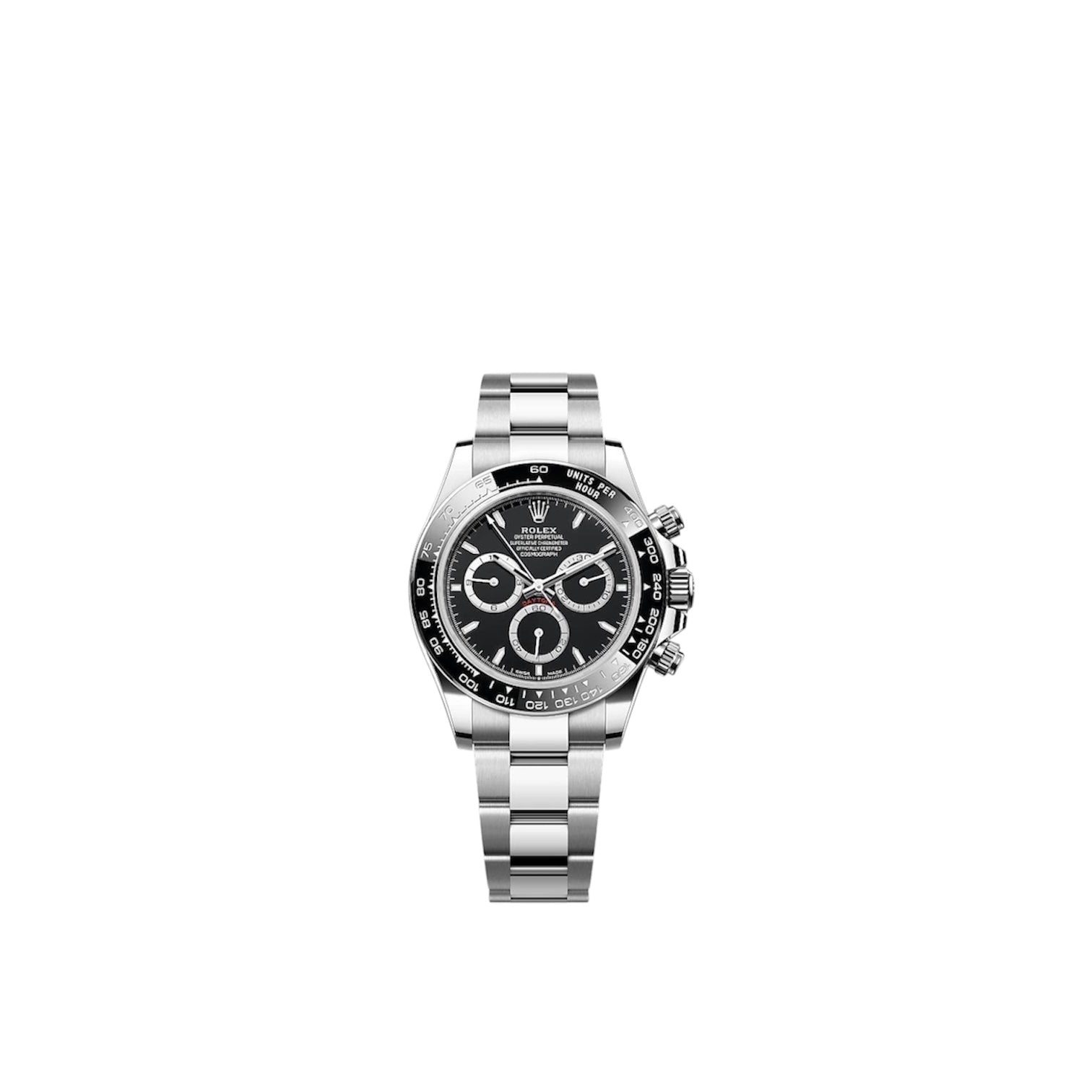 Rolex Cosmograph Daytona Black Dial 40mm